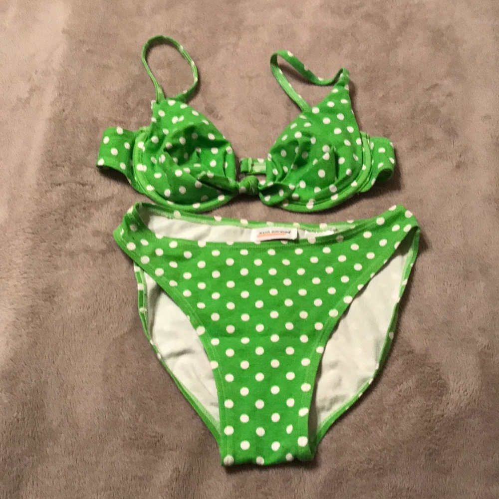 Polka dot bikini